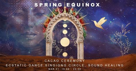 Spring Equinox Cacao Breathwork Ceremony ★ Ecstatic Dance ★ Sound