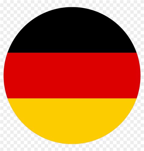 German Flag Clipart Png 01 German Flag Circle Png Free Transparent