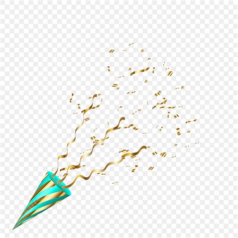 Golden Confetti Vector Hd Png Images Confetti With Golden Color