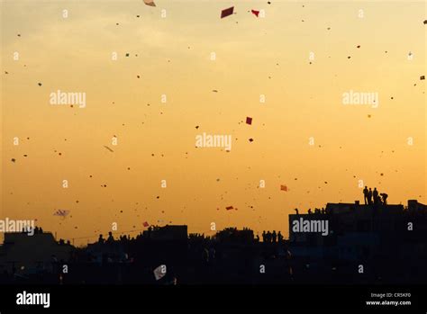 Kites In The Evening Sky Hd