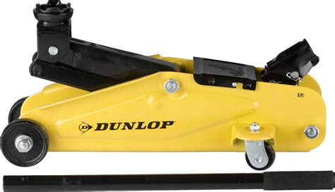 Podnośnik samochodowy hydrauliczny niski lewarek żaba na kółkach DUNLOP