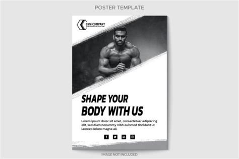 Gym Marketing Concept Poster Design Graphic By Ju Design · Creative Fabrica