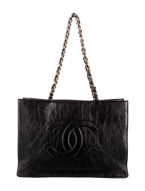 Chanel Paris Rue Cambon Timeless Tote Black Totes Handbags