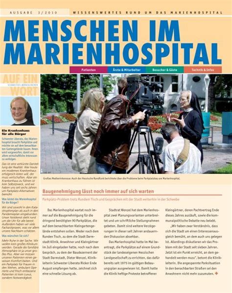 80 Jahre Marienhospital 80 Jahre Medizinischer Fortschritt