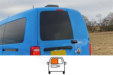 Vw Caddy Maxi Back Door Windows Pair In Privacy Tint Vanpimps