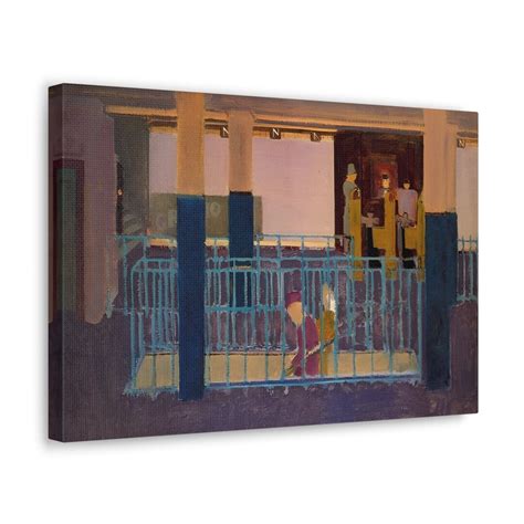 Mark Rothko Entrance To Subway Canvas Print Famous Artist Etsy