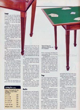 Gaming Table Plans • WoodArchivist