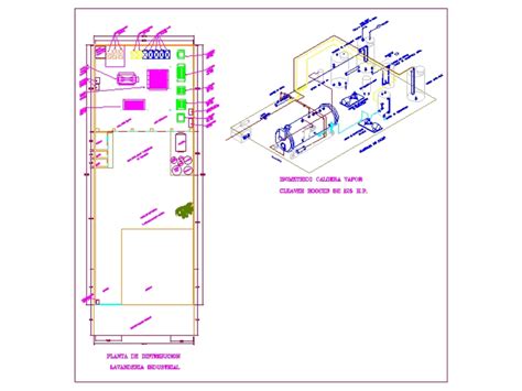 Industrial Laundry In Autocad Cad Download 20753 Kb Bibliocad