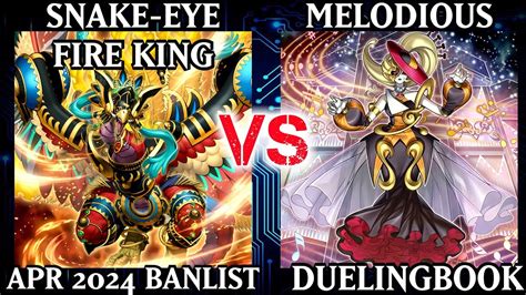 Snake Eye Fire King Vs Melodious Dueling Book Youtube