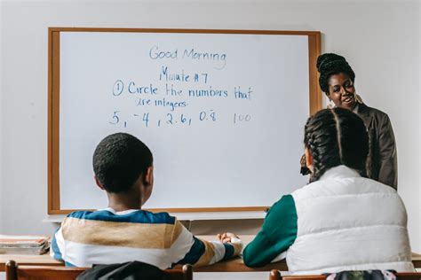 A Teacher Teaching Mathematics · Free Stock Photo