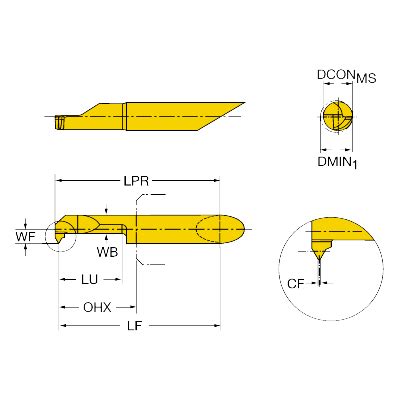 CXS 06TH27NT 6215R 1025 Carbide Tools