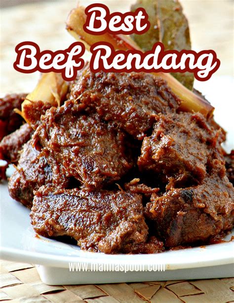 Beef Rendang Manila Spoon