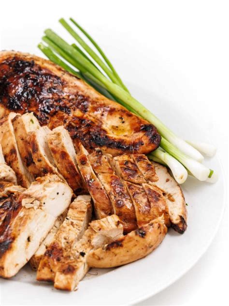 Ginger Teriyaki Grilled Chicken Breasts - The Lemon Bowl®