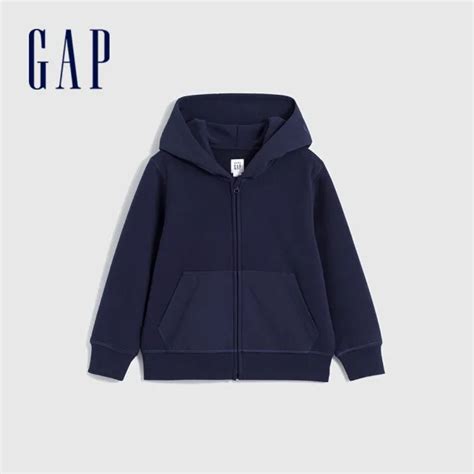 【gap】男幼童裝 Logo刷毛連帽外套 碳素軟磨系列 海軍藍837029 Momo購物網 好評推薦 2023年11月