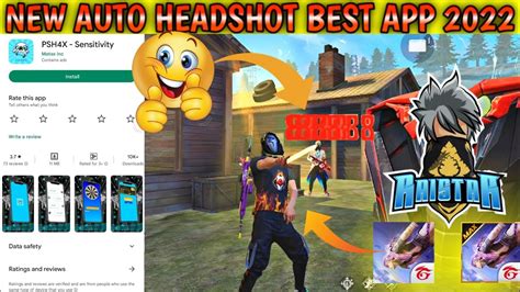 Best Auto Headshot App 2022 PSH4X Sensitivity Whith 444 Rai