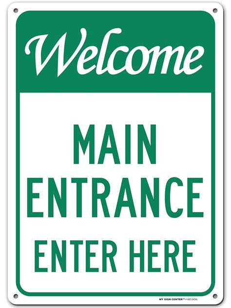 Top 9 Entrancechurch Office Signs - Home Easy