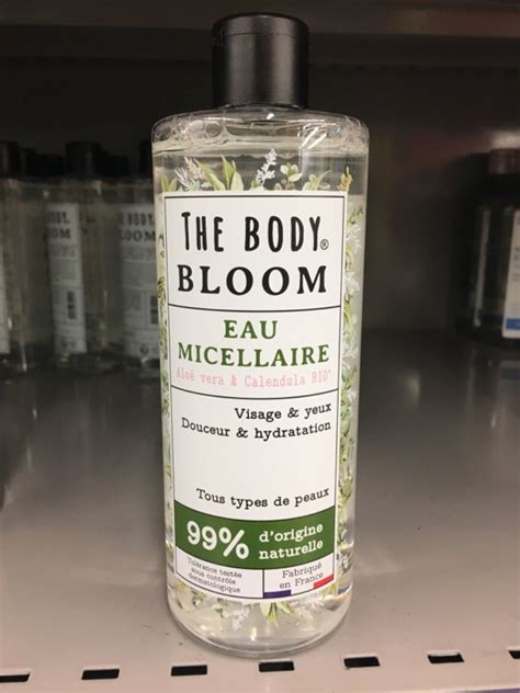 The Body Bloom Eau Micellaire Aloe Vera Calendula Bio Inci Beauty