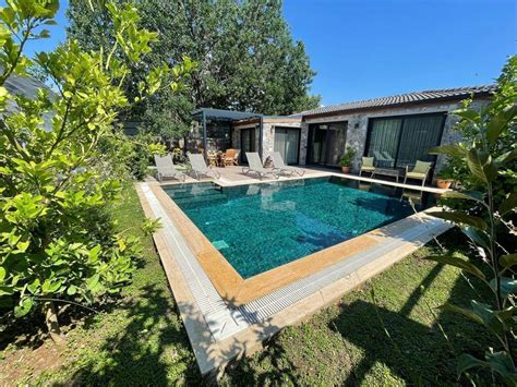 Fethiye Kayaköy de Çekirdek Ailelere Uygun Özel Havuzlu Modern Villa