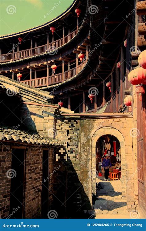 Tulou, The Unique Architecture Of Hakka Culture Stock Image | CartoonDealer.com #125984443