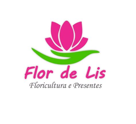 Cat Logo Digital De Floricultura Flor De Lis