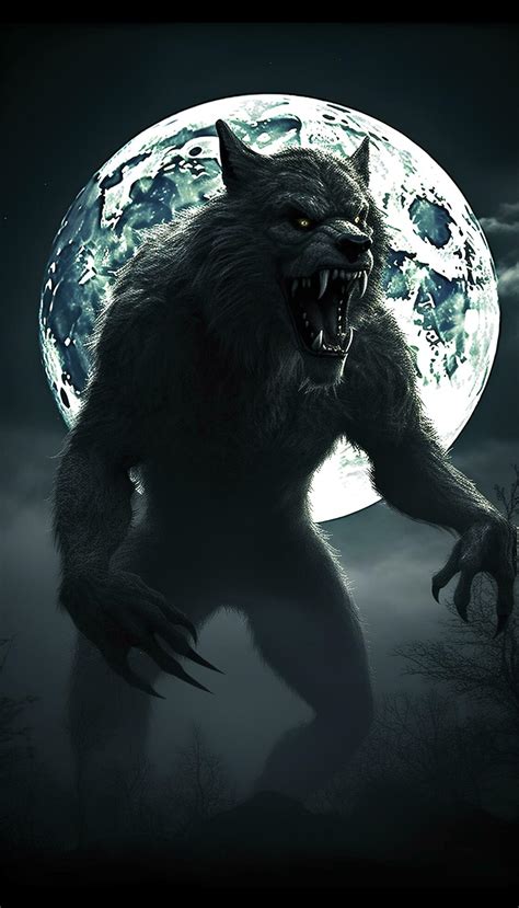 illustration of scary werewolf. 25524678 Stock Photo at Vecteezy