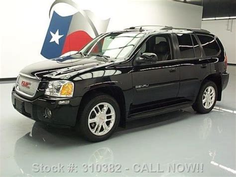 Sell Used 2006 Gmc Envoy Denali 4x4 Leather Dvd Blk On Blk 77k Mi Texas Direct Auto In Stafford