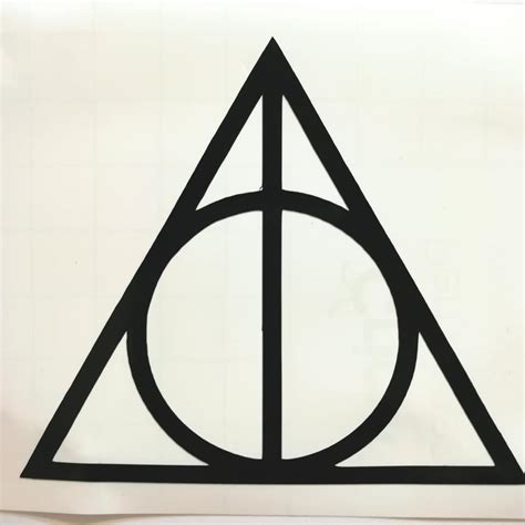 Harry Potter Deathly Hallows Symbol Drawing at PaintingValley.com ...