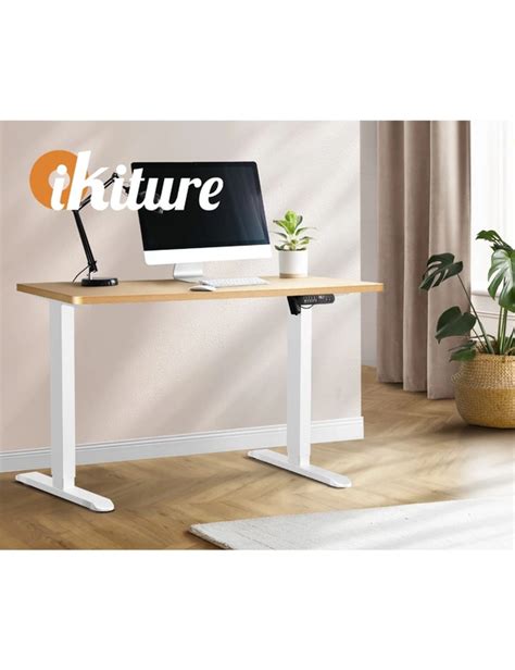 Oikiture Electric Standing Desk Single Motor Height Adjustable Sit