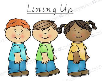 Lined up clipart - Clipground