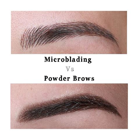 Microblading Or Powder Brows