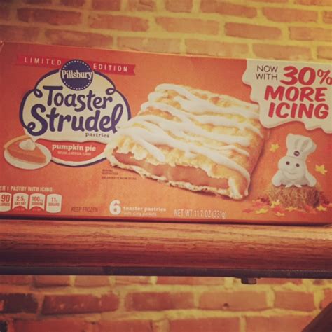 Review Pillsbury Pumpkin Pie Toaster Strudel Junk Banter