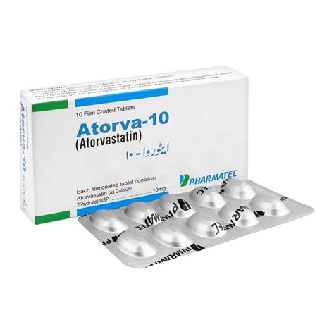 Order Pharmatec Atorva Tablet Mg Pack Online At Best Price In