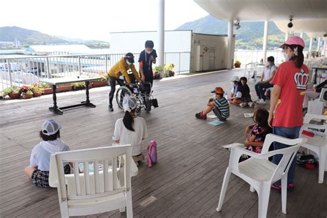 夏休み親子福祉体験教室を実施しました。 防府市社会福祉協議会