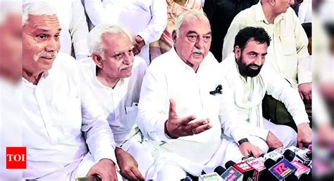 Congress Former Cm Bhupinder Singh Hooda Campaigns For Congress In Gurgaon Calls For President