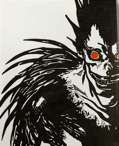 Anime Ryuk Death Note Drawing