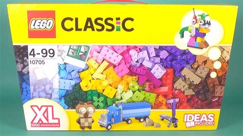 Lego Classic 10705 Creative Building Set Unboxing Youtube