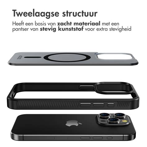 Specificaties Van Accezz Rugged Frosted Backcover Met Magsafe Iphone