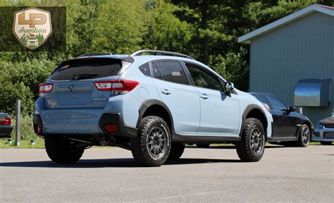 2018 Subaru Crosstrek - lift kit - tires & wheels – LP Aventure Inc