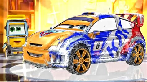 Cars 4 Fast As Lightning Raoul Caroule Ice Racer Gameplay Youtube