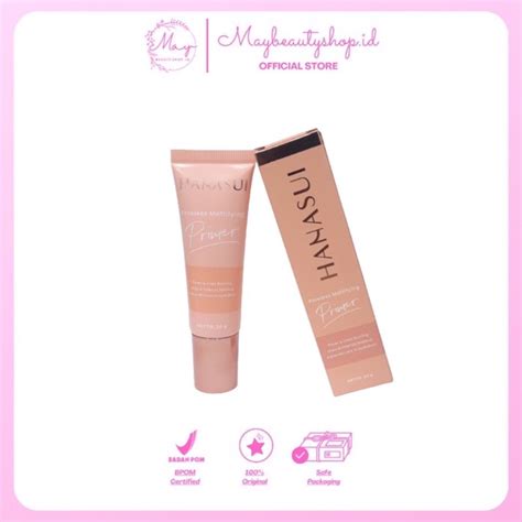 Jual Primer Hanasui | Hanasui Poreless Mattifying Primer | Shopee Indonesia