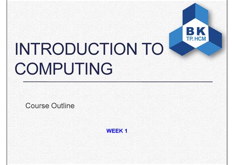 Chapter 0 IC Pdf File 1st Day INTRODUCTION TO COMPUTING Course