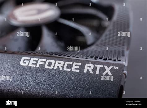 Geforce RTX 3080 Nvidia GPU graphics card detail Stock Photo - Alamy