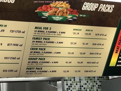 Updated Wingstop Menu Price Increases Off