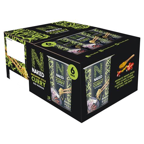 Naked Singapore Style Curry Egg Noodles X G G Noodles Iceland Foods