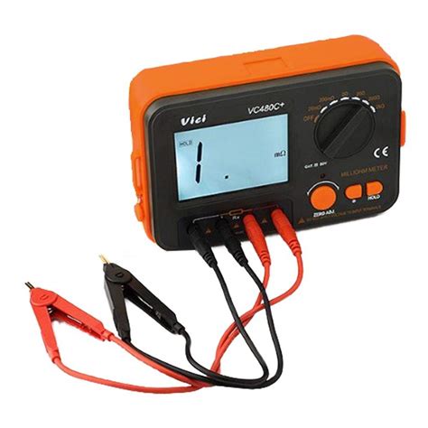 Vici Vc C Digital Milli Ohm Meter Multimeter Insulation