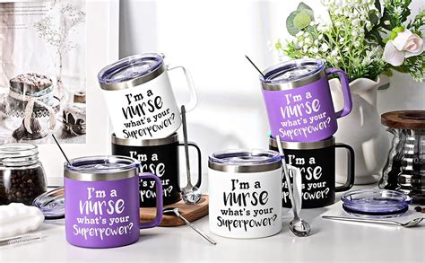 Amazon Lifecapido Nurse Week Gifts 6 Pack I M A Nurse Stainless