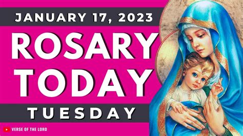 Tuesday Holy Rosary January 17 2023 Tuesday Rosary Sorrowful