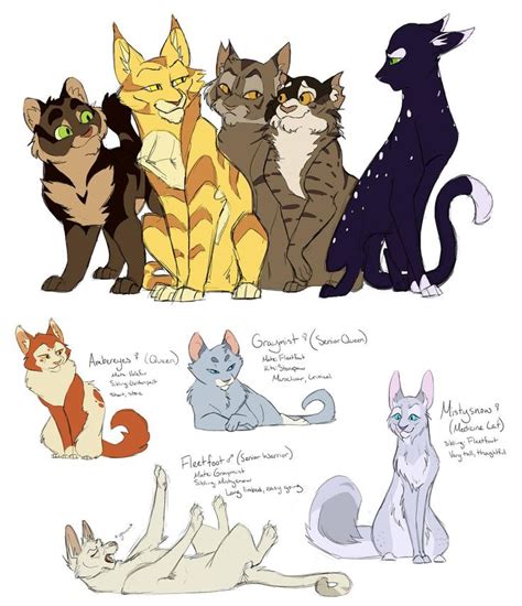 Windclan Re Design Concepts Starclan Battles By Simatra On Deviantart In 2020 Warrior Cats