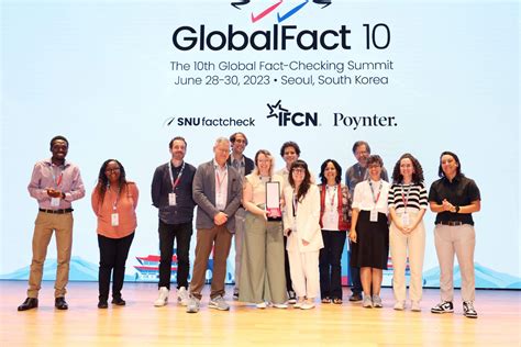 Fact-checkers from Nigeria, Indonesia and Brazil win GlobalFact 10