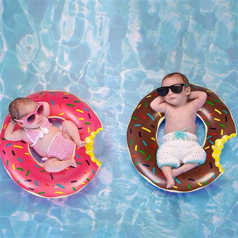 Donut inflable para adultos y niños flotador gigante para piscina